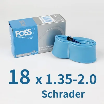 18x1.35-2.0 AV Фосс камера велосипедной шины 16/18/20/24/26/27,5/2" дюймов 700C трубки дорожный велосипед MTB горный велосипед/складной велосипед из термопластичного эластомера трубки Тайвань - Цвет: 18x1.35-2.0 AV