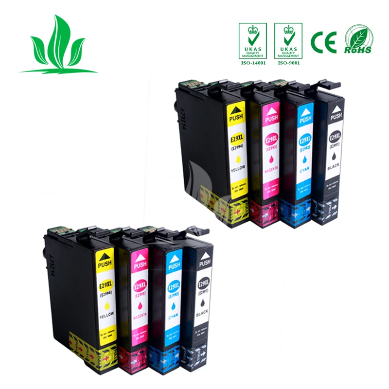 8 шт. 29XL 2991 чернильный картридж совместимый для Epson XP 342 235 332 335 432