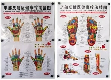 Меридиан акупунктурные настенные диаграммы человеческие фотодиаграммы для рук