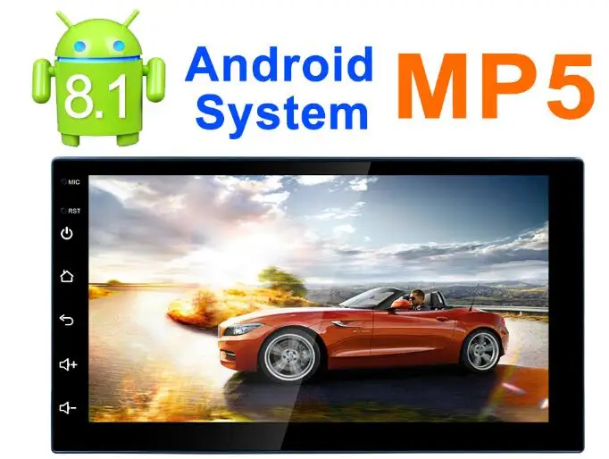 7 дюймовый 9 10 1 Автомобильный GPS плеер Android емкостный сенсорный экран HD радио