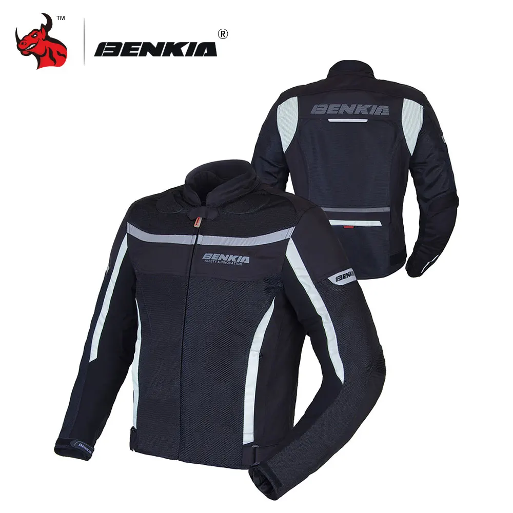 BENKIA HDF JW32 мотоциклетная гоночная куртка весна лето осень съемная ветрозащитная