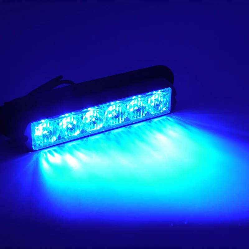 12v24v 18 Вт светодиодная вспышка противотуманная фара Автомобильная решетка для