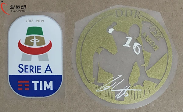2019 ROMA DE ROSSI последняя игра рукав GARA DDR patch + 1819 Серия A PATCH | Дом и сад