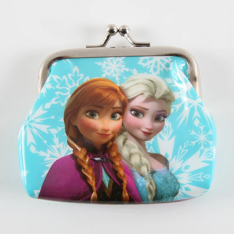 1 шт. мини-Кошельки для монет disney Frozen, кошелек для детей, Детский кошелек, подарки на день рождения, подарки для девочек, индивидуальный подарок