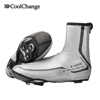 coolchange bicycle shoe cover waterproof reflective sports cycling overshoes windproof thermal mtb bike shoe cover accessories