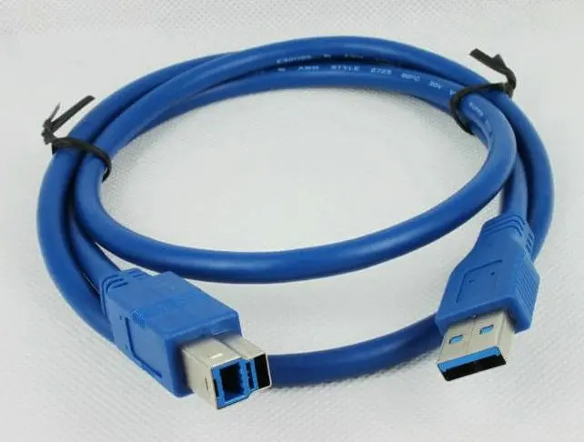 Бесплатная доставка DHL 50 шт./лот Superspeed USB3.0 A Male to B AM BM Кабель для принтера 1 м|printer