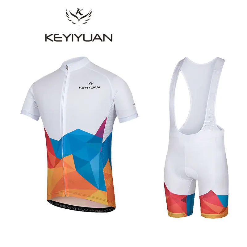 

Can be mixed size 2017 keyiyuan Team Cycling jersey/Riding Clothes/Cycling sleeve Bib Shorts suit Free Shipping