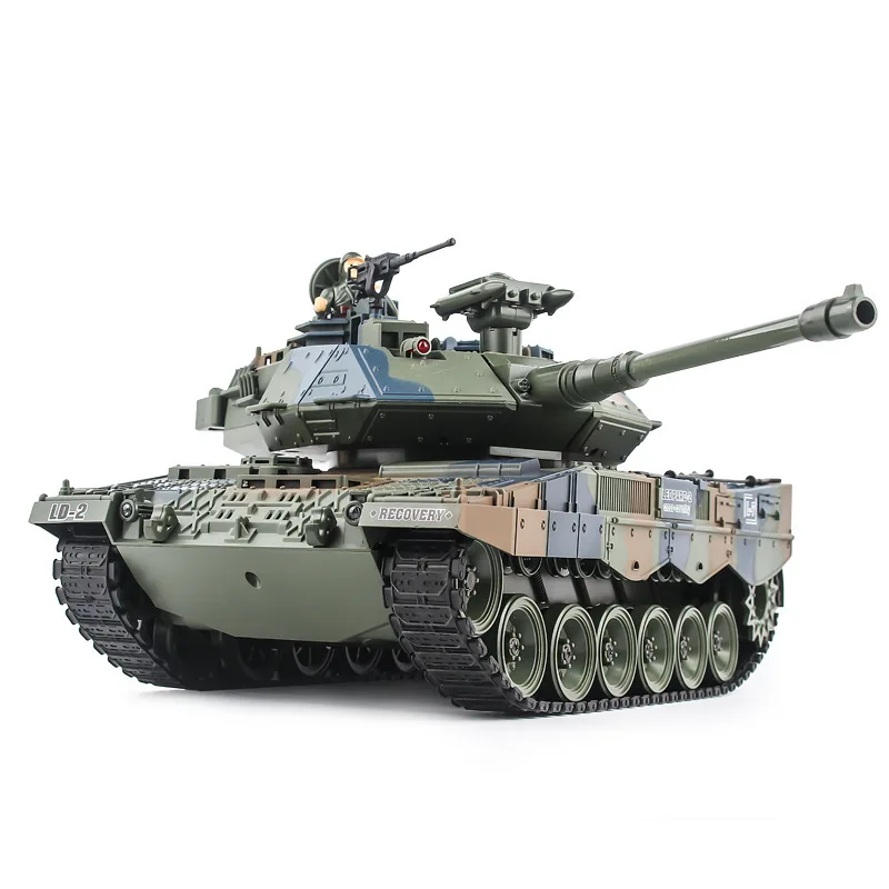RC Tank panzer Battle 15 Ch 1:18 2 4G со звуком и Shoot с эффектом пули модель бака Электронная world of