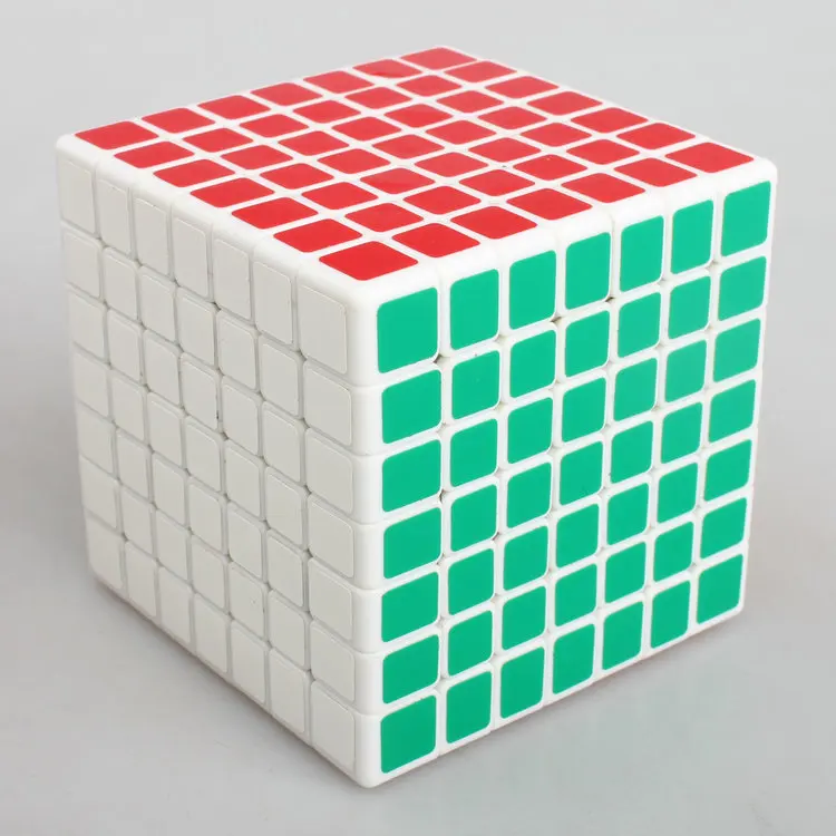 Кубик головоломка ShengShou Mini 7x7 профессиональные ПВХ и матовые наклейки волшебный