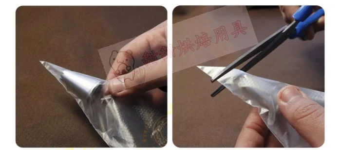 100 шт./лот пищевой пластик одноразовые Кондитерские сумки глазурь сопло помадка