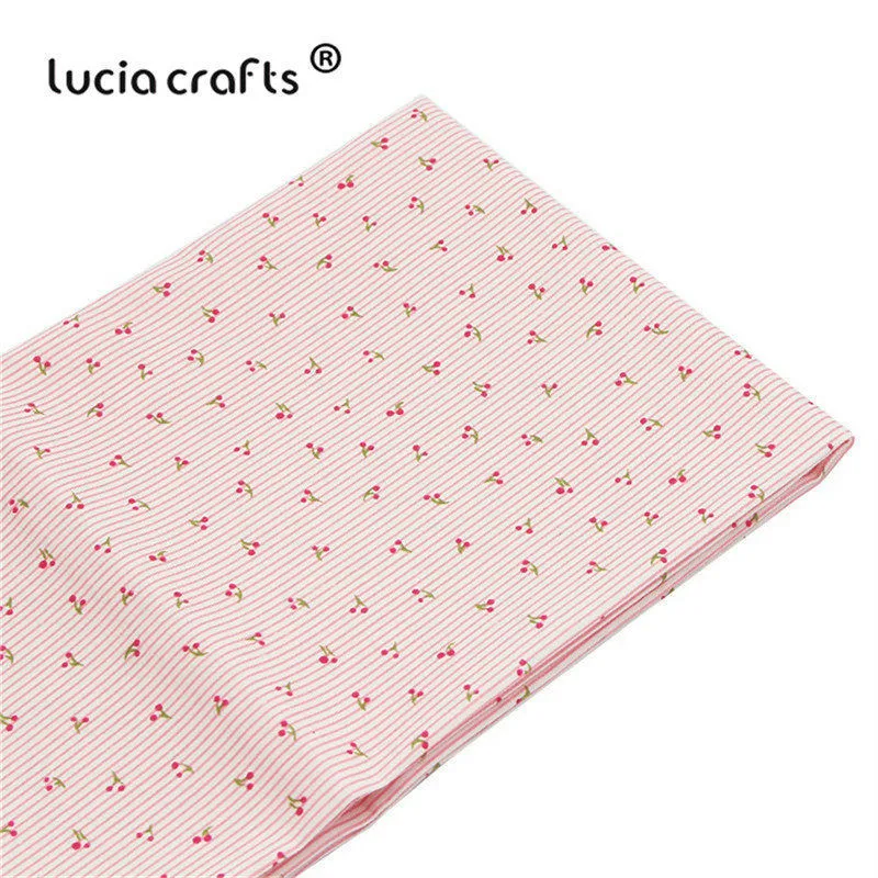 Lucia ремесла 50*50 см хлопок одеяла ткань для DIY шитья Лоскутное детское постельное Тильда кукла Текстиль Ткань H1010