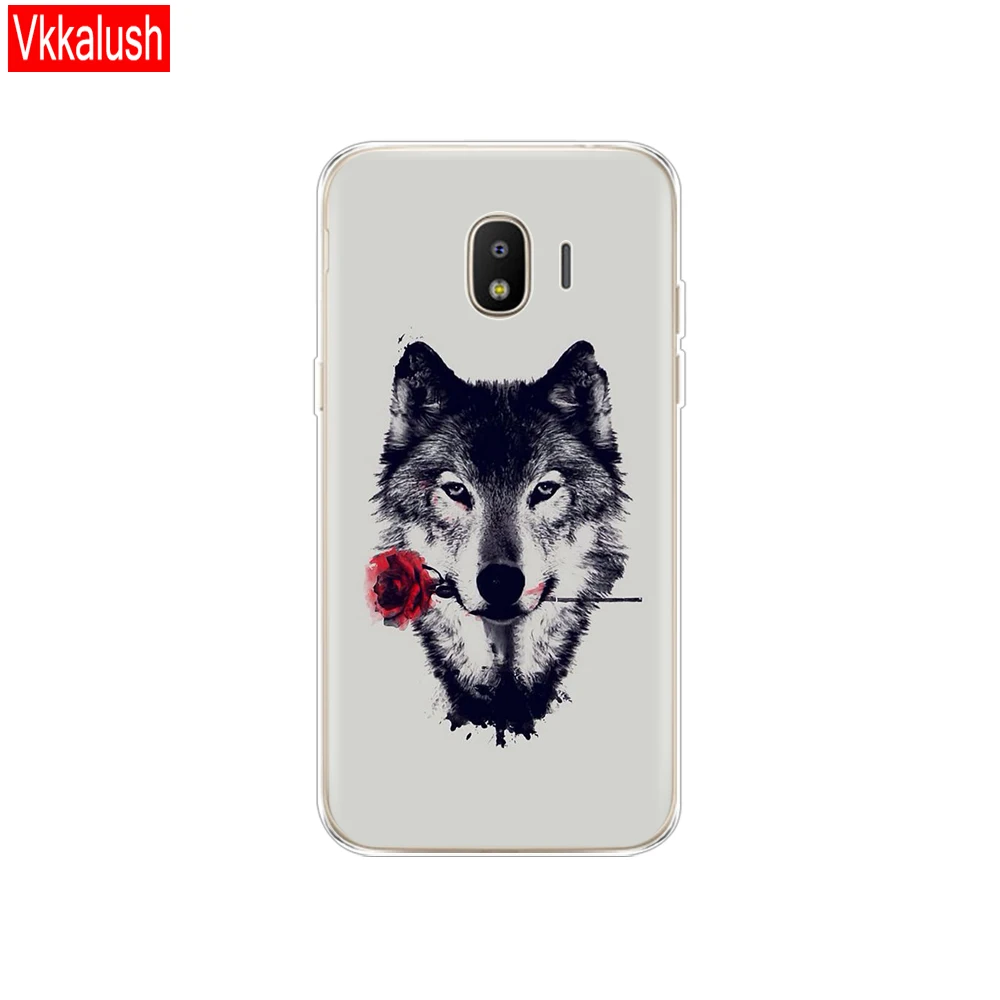 80204 Soft Case For Samsung J2 Core Case Silicon Back Cover Phone Case For Samsung Galaxy J2 Core J 2 SM-J260F J260F J260 anime - Цвет: 80204