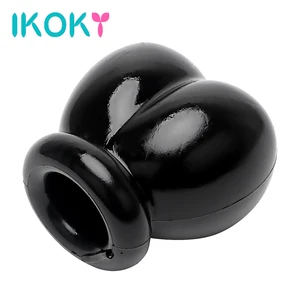 Кольца для пениса IKOKY Sleeve Scrotum Связывание сдерживающие секс-игрушки для мужчин клетка верности Задержка эякуляции секс-товары кольца на пенис кольцо