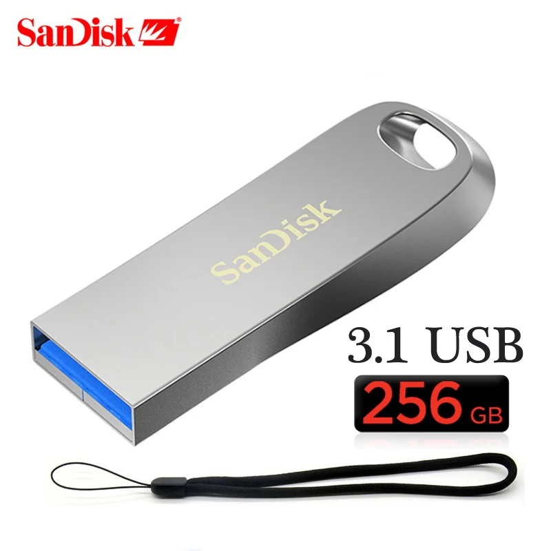 Флэш-накопитель SanDisk CZ74 USB 3 1 флэш-накопитель 32 ГБ 64 128 256 150 16 мини-диск для