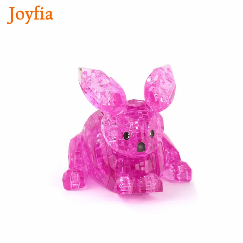 3D с украшением в виде кристаллов головоломки DIY сборки модель игрушка подарок