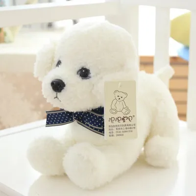 

lovely teddy dog about 35cm plush toy soft doll, Christmas birthday gift F025