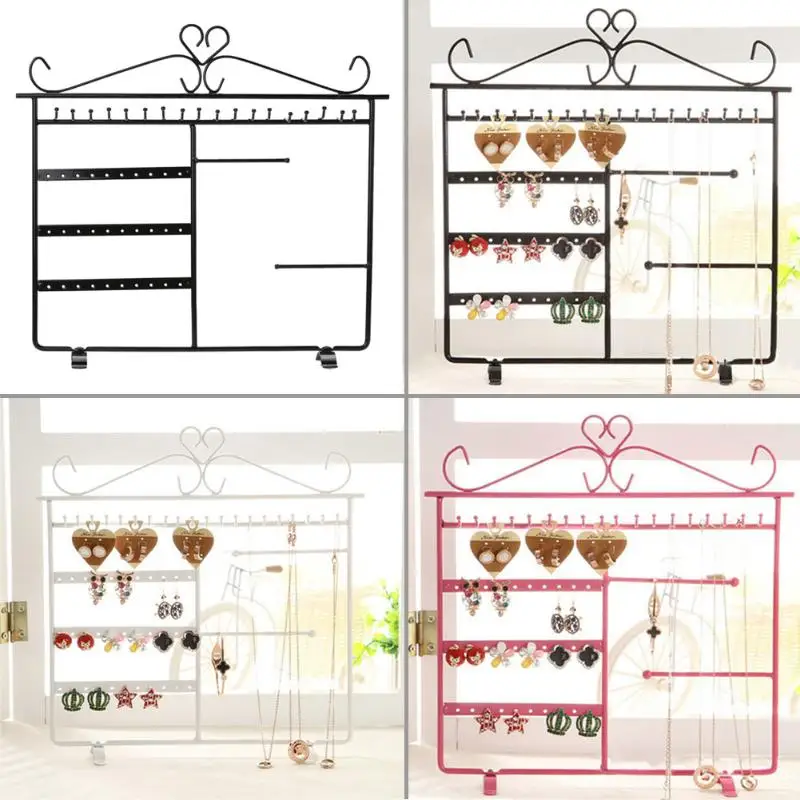 Ювелирные изделия дисплей ожерелье серьги гвоздики ювелирные хранения висячий