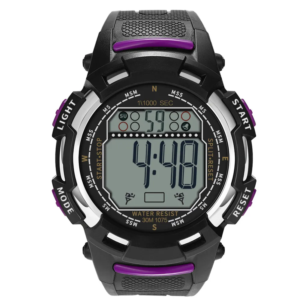 2019 Роскошные Мужские Аналоговые Цифровые Электронные военные спортивные часы