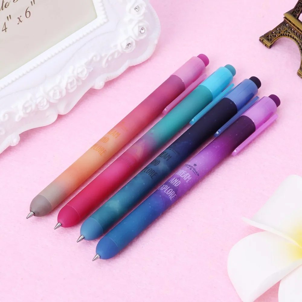 2018 1Pc Beautiful Sky Starry Gel Pen Students Office Writing Stationery Watercolor Pens School Supplies 0.5mm Ink Gift | Канцтовары для