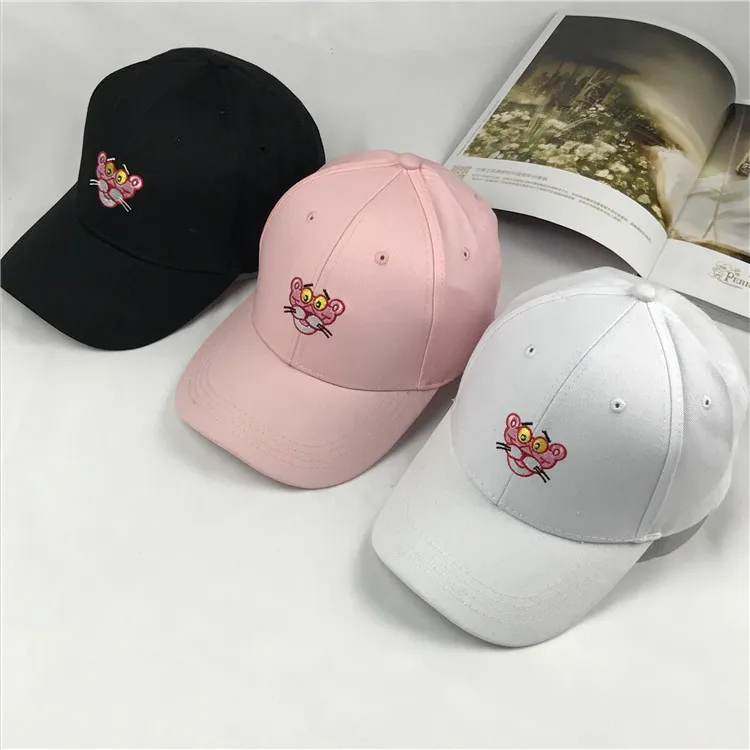 Кепка Женская в Корейском стиле бейсболка с вышивкой головы тигра модная кепка