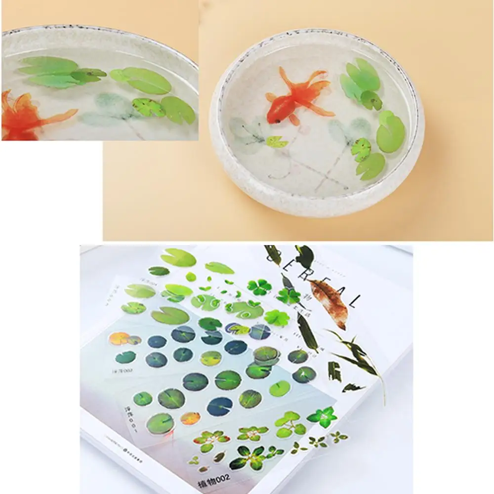 3D Real Goldfish Clear Film Sticker Resin DIY Water-Like Painting Jewelry Making | Украшения и аксессуары