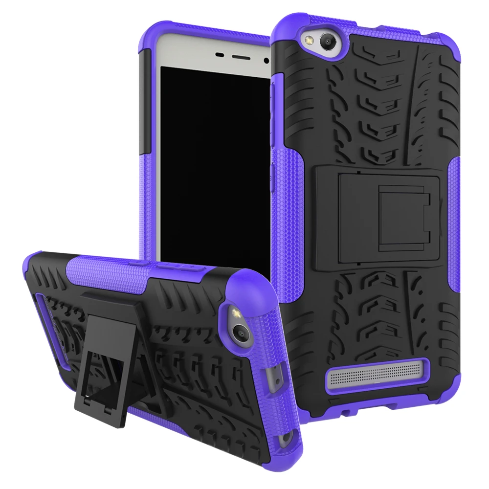 for Xiaomi Redmi 4A Case Hyun Tough Armor Heavy Duty Capa PC+TPU Stand Holder Phone Cover Hongmi Hybrid Silicone Coque |