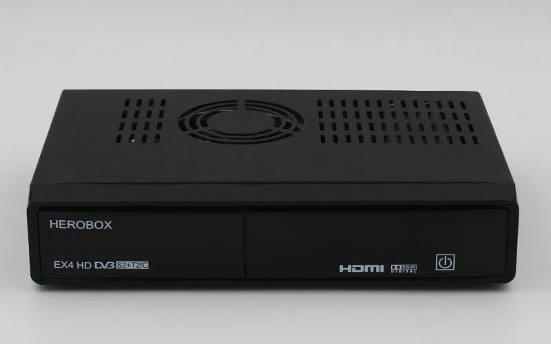 Herobox EX4 Поддержка HD DVB-S2 + T2/c спутниковый ресивер с WiFi BCM7362 751 мГц двухъядерный |