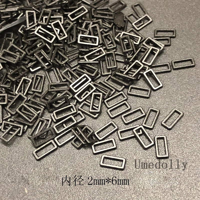 15 шт./лот 2x6 мм ультра маленькая мини-Пряжка ручной работы DIY BJD Blyth Barbies кукольная