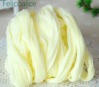 light yellow 2 40 шт. 36 цветов нейлон цветок чулок изготовление аксессуаров ручной работы DIY ремесла для дома Свадебные украшения - Цвет: light yellow 2