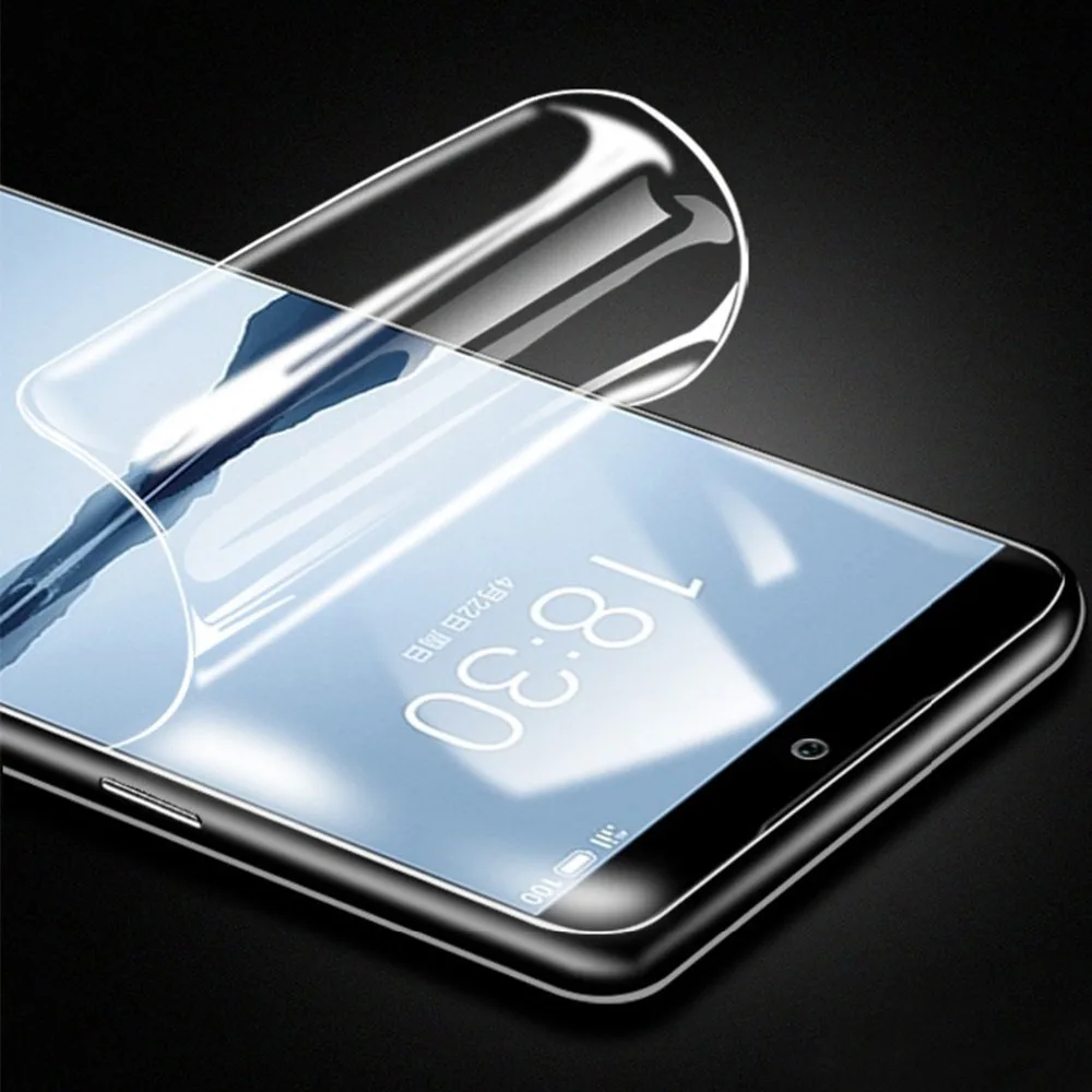 3D полный охват мягкий протектор экрана для Meizu 15 15th Plus 16 16th Гидрогелевая крышка