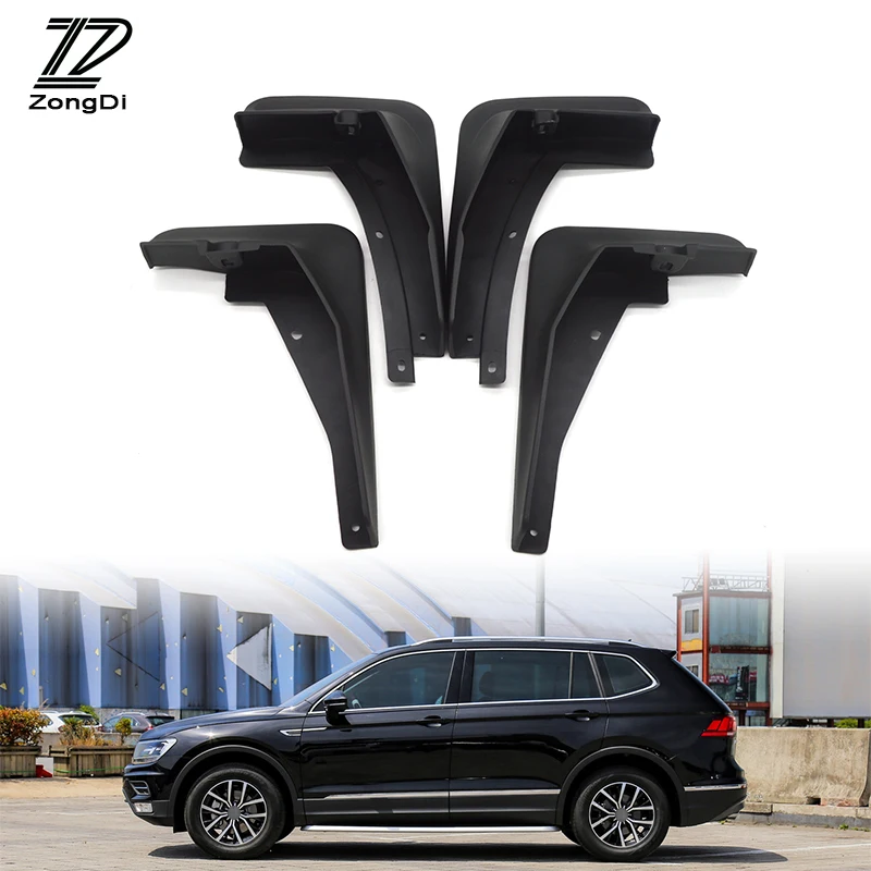 Автомобильная задняя панель ZD для VW Tiguan 2 Mk2 2016 2017 2018 Volkswagen защита от брызг|splash