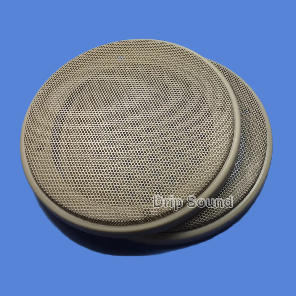 Сетчатая Крышка для автомобильного аудиодинамика 5 дюймов декоративная круглая