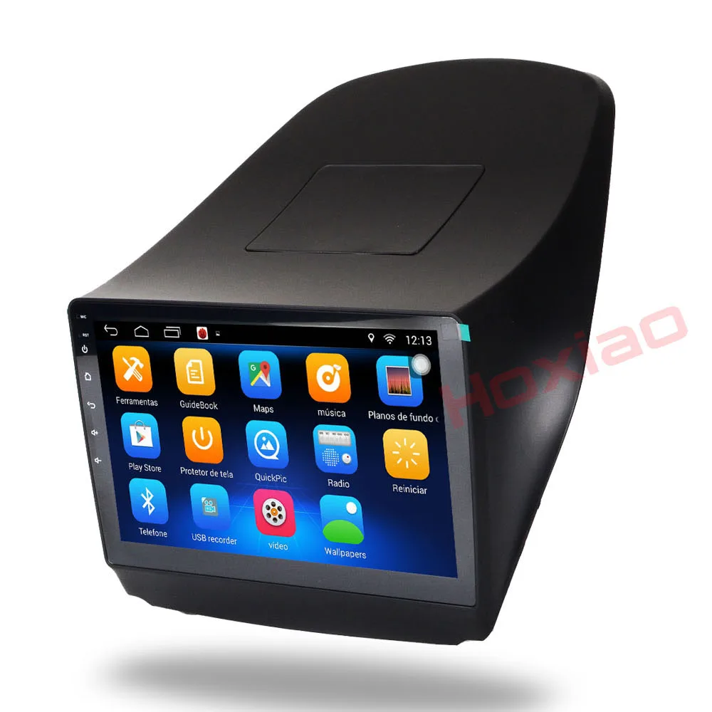 Android 2Din автомобильный DVD для Hyunda IX35 Tucson 2010- четырехъядерный 1024*600 Автомобильный Радио Видео плеер gps навигация