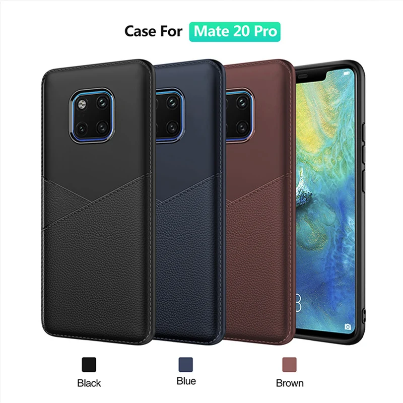 Для huawei Коврики 20 Pro чехол силиконовый для lite кожаный мягкий ТПУ противоударный