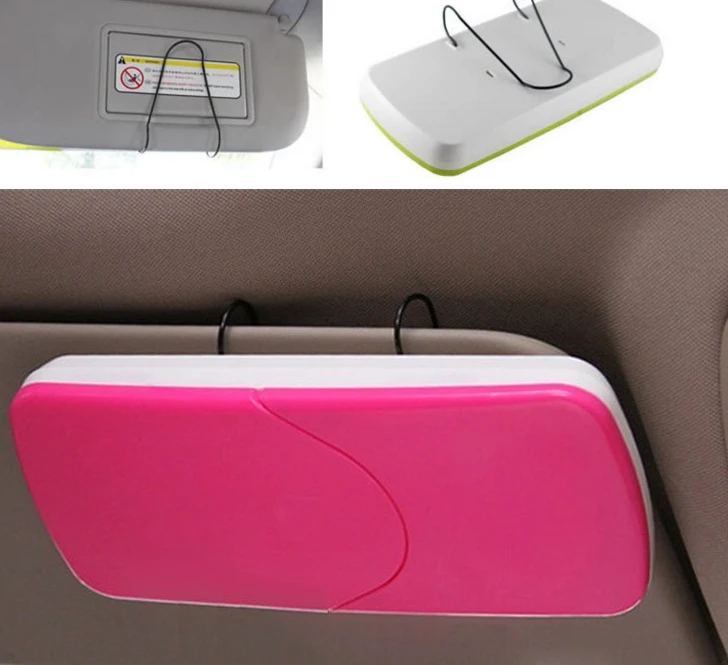 Box Car Ткани Установлен на Солнцезащитный Козырек Назад Стайлинга Автомобилей