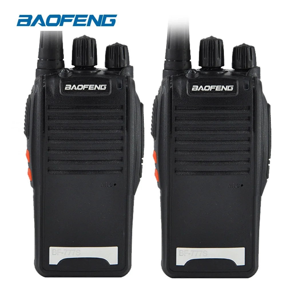 Оригинальная Беспроводная рация BaoFeng 2 шт. дальность действия UHF 400 470 МГц мощность