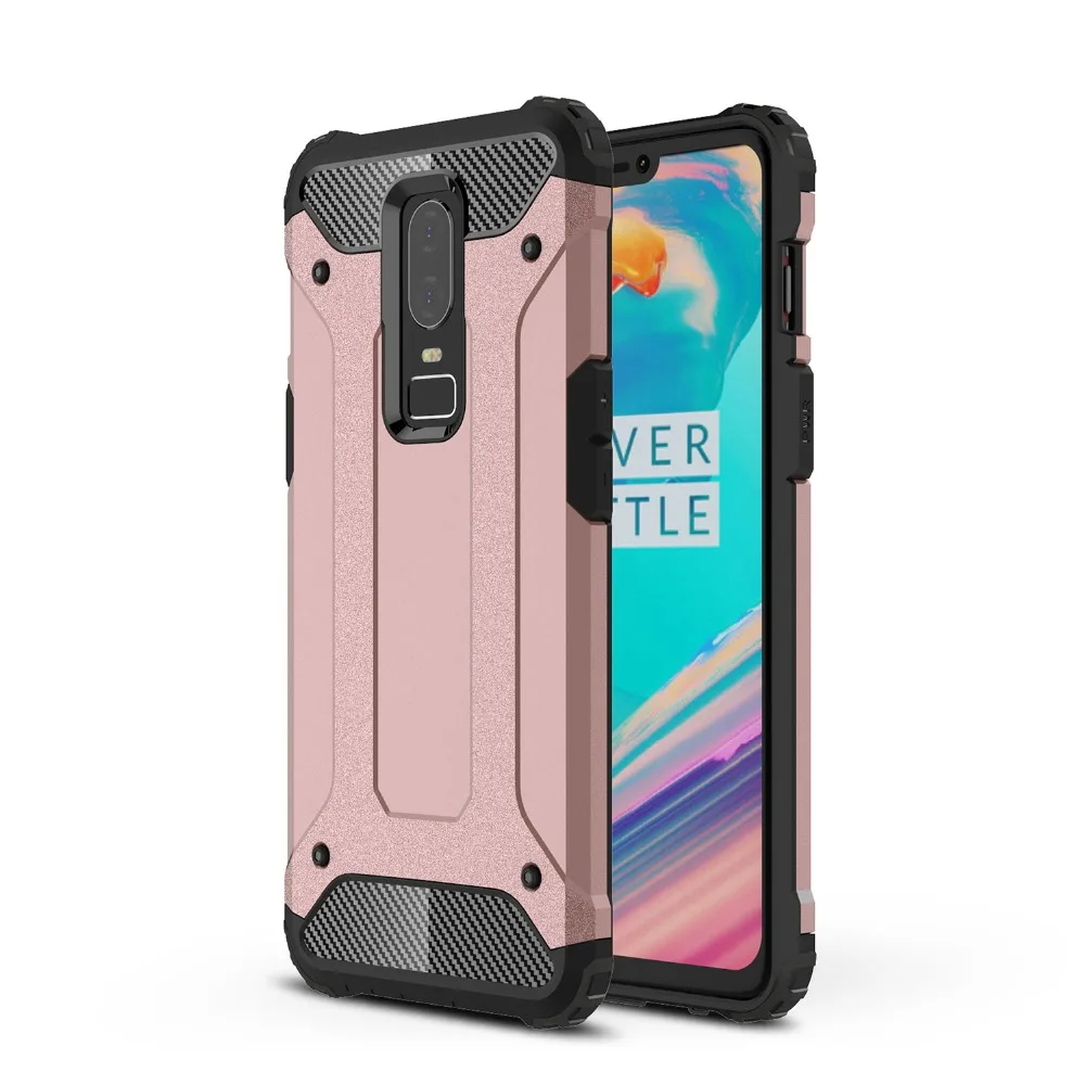 Броня чехол для OnePlus 5 т 6 Heavy Duty Защита противоударный Прочный задняя крышка