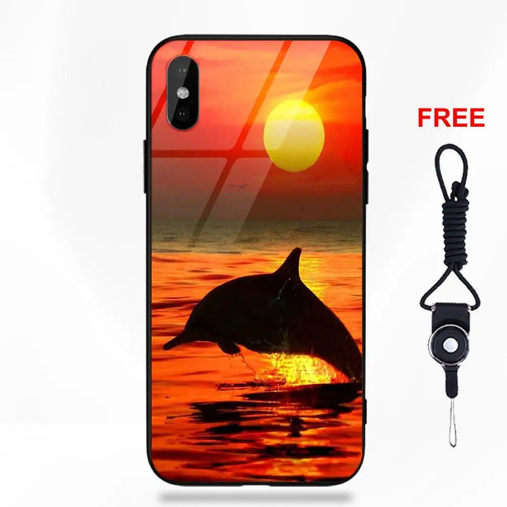 Мягкие TPU оправа закаленное стекло чехол для телефона Apple iPhone 5 5C 5S SE 6 S 7 8 Plus X XS Max XR