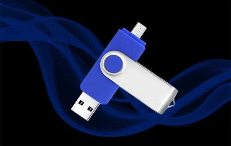 Двойной Порты и разъёмы смарт телефонов OTG USB флеш накопитель 64Гб флэш 32 ГБ Флэшка