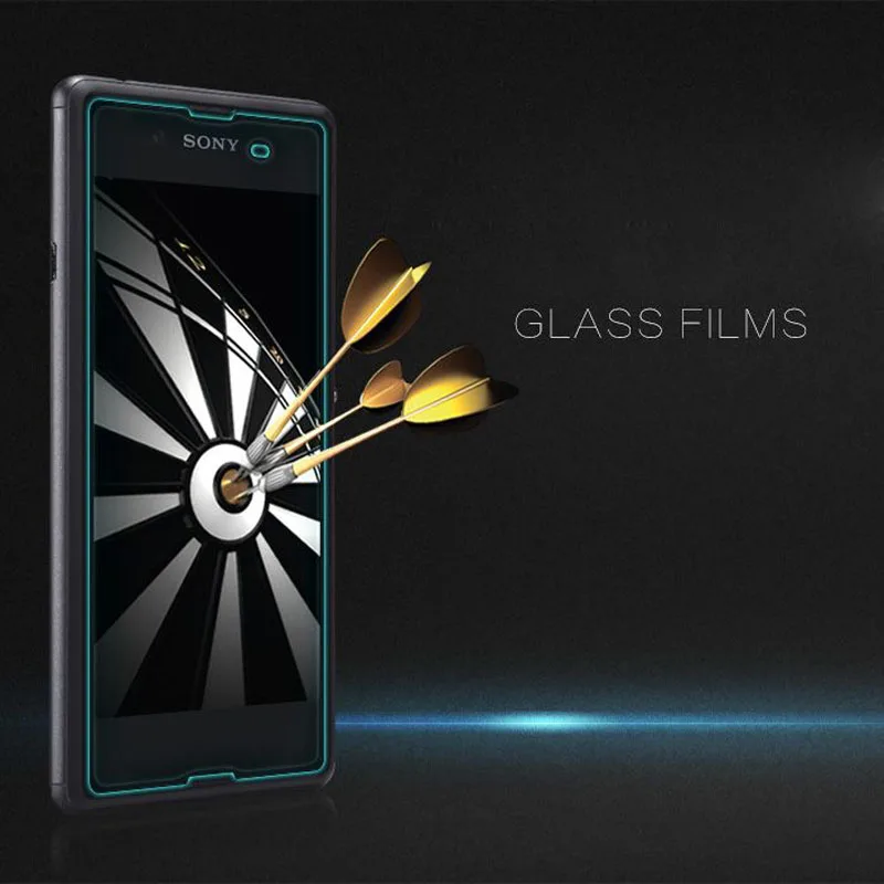9H Закаленное стекло Защитная пленка для экрана Sony Xperia E5 E4 E4g E3 Z3 Z4 Z5 Compact T3 XP C3 C4 X C5 M2