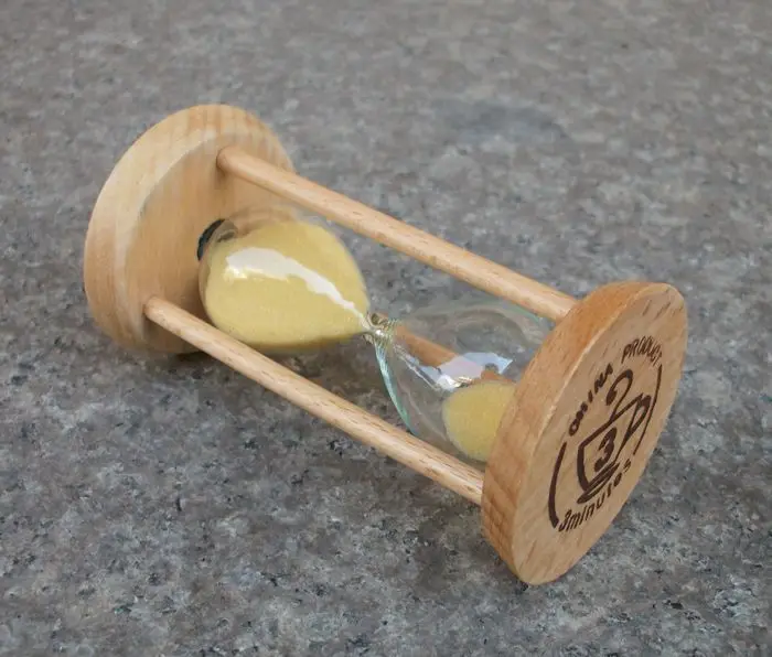 3 песочные цвета деревянные часы для кофе с таймером минуты|Песочные часы| |