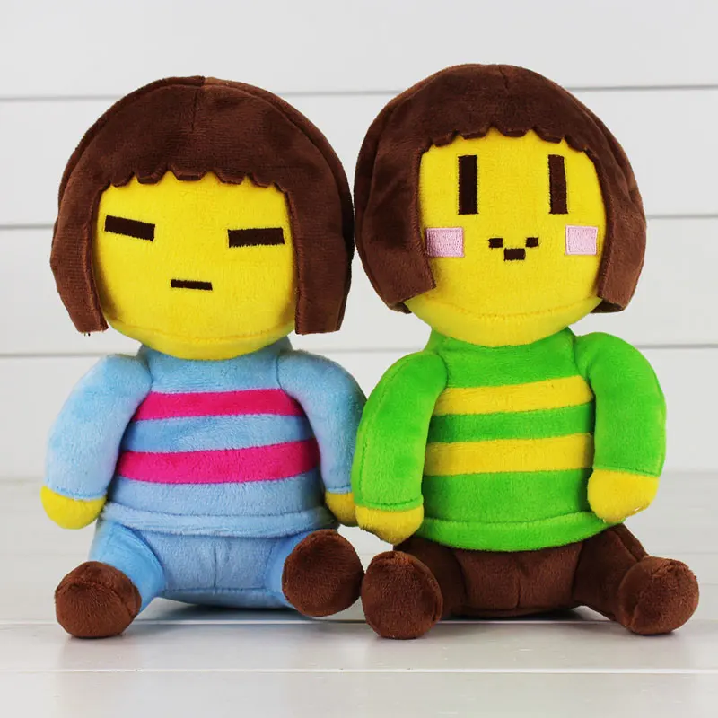 Плюшевая кукла Undertale Sans Asriel Toriel Temmie Frisk Chara Undyne 20 37 см мягкая набивная плюшевая