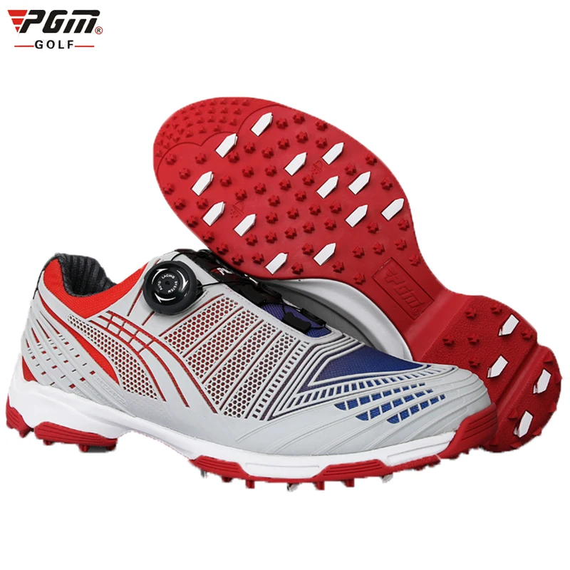 

Pgm Golf Shoes Men Sports Shoes Waterproof Male Sports Shoes Knobs Buckle Shoelace Breathable Anti slip Men Training Sneakers-in