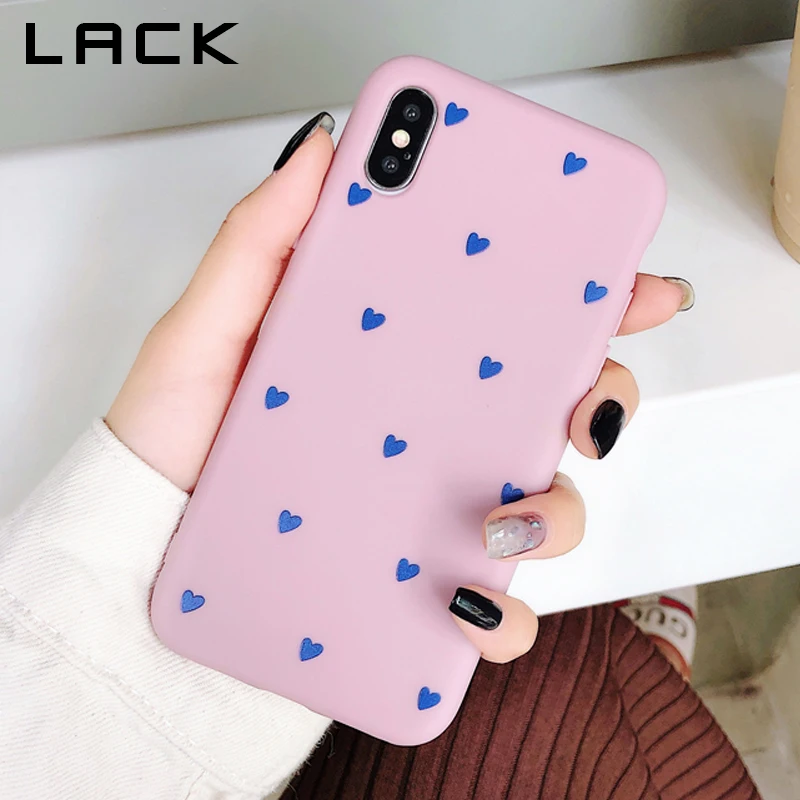 Симпатичные чехлы для iphone XS Max из мягкого ТПУ с сердечками X XR 6 6S 7 8 Plus | Мобильные