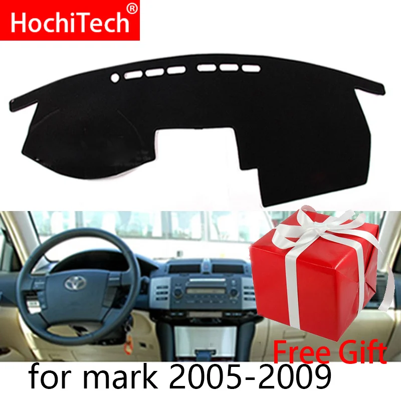 

For Toyota mark x 2004-2007 2008 2009 Right and Left Hand Drive Car Dashboard Covers Mat Shade Cushion Pad Carpets Accessories