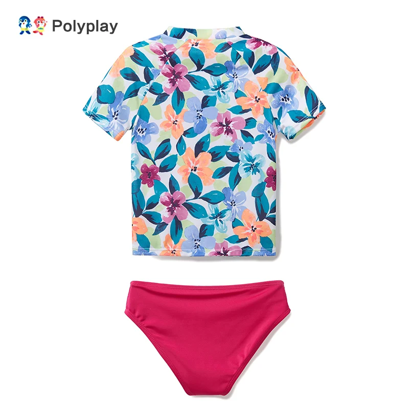 Girls swimming girls two-piece printed bathing suit women's resort beach | Мать и ребенок