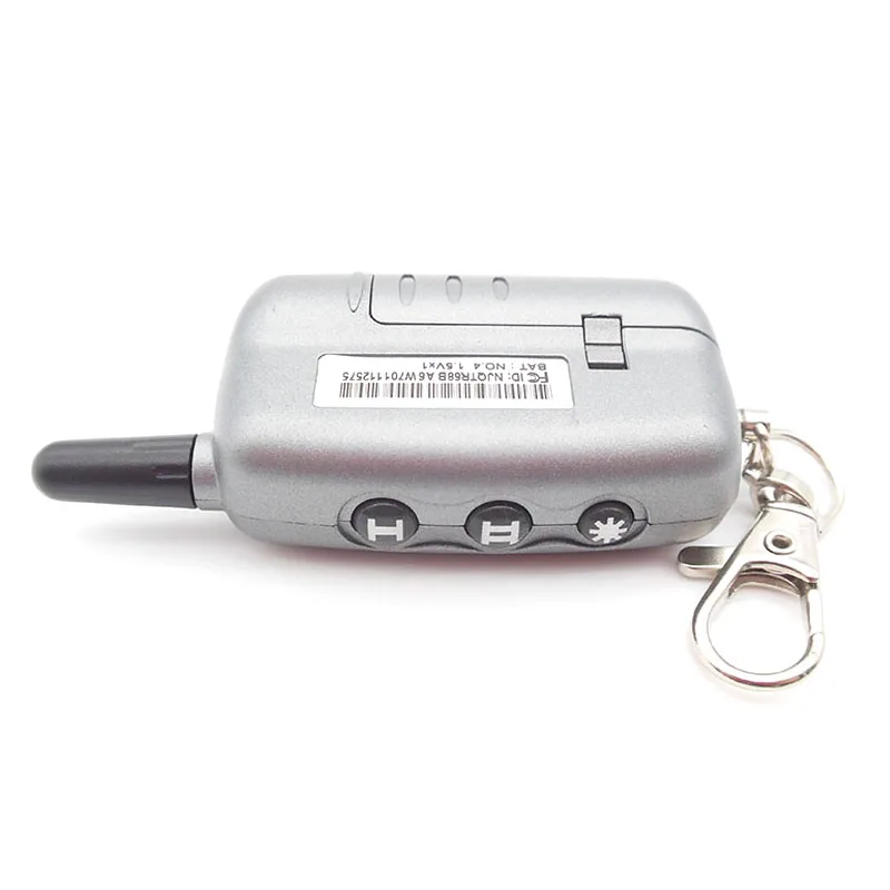 2-way A6 LCD Remote Controller Key Fob Chain remote for russian Version Vehicle Security Two Way Car Alarm System Starline | Автомобили и