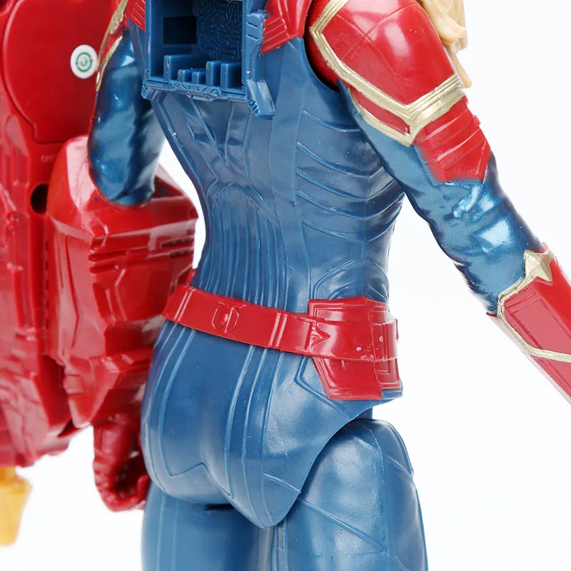 30 см электронные Мстители 4 Endgame Titan Hero Power FX Капитан Америка Железный человек