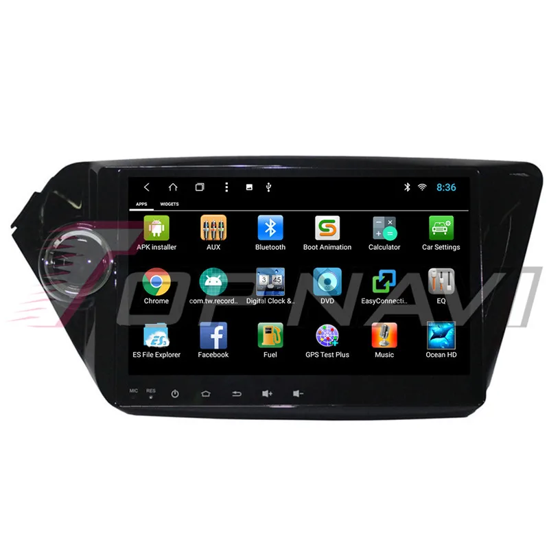 

Car GPS Player for KIA K2 2011 2012 2013 2014 2015 2016 Android 8.1 9'' Topnavi Auto Navigation Multimedia Video NO DVD Two Din