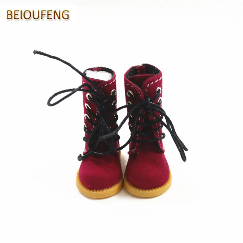 BEIOUFENG 3 8 см кукольная обувь высокие сапоги для кукол повседневная кроссовки 1/8 BJD